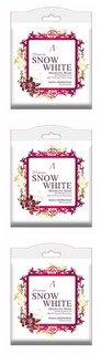 Альгинатная маска для лица Anskin snow white modeling mask осветляющая 25г 3шт