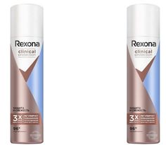 Дезодорант-антиперспирант спрей Rexona Clinical Protection Защита и свежесть 150 мл 2 шт