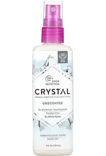 Дезодорант-спрей Crystal минеральный без запаха, 118 мл ​Crystal