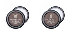 Тени для бровей и век Витэкс Brow&Eye Shadow, тон 13 Medium brown, 2шт Vitex