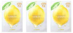 Маска на тканевой основе The Saem Natural Lemon 21 мл 3 шт