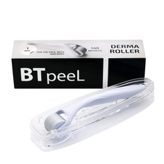 Мезороллер BTpeeL для лица шеи и волос 540 игл 1 мм