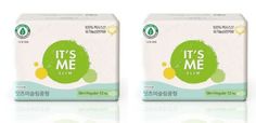 Прокладки женские гигиенические ITS ME Organic Cotton Slim pads regular 12 шт 2 уп