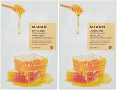 Маска тканевая для лица Mizon Joyful Time Essence mask pack ROYAL JELLY 23 мл 2 шт