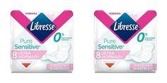 Прокладки гигиенические Libresse ultra pure sensitive 8шт в уп 2шт OLA