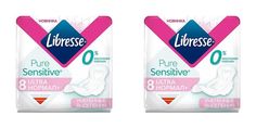 Прокладки гигиенические Libresse ultra pure sensitive 8шт в уп 2шт OLA