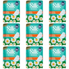 Гигиенические прокладки Ola SILK SENSE Ultra Deo Super ультратонкие 8 шт 9 уп