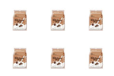 Тканевая маска для лица G9SKIN milk bomb mask chocolate 25мл 6шт