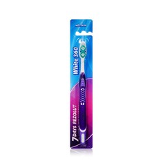 Зубная щетка 7 days Rezolut White 360 жесткая Фиолетовый