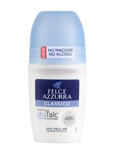 Шариковый дезодорант-антиперспирант FELCE AZZURRA DEO ROLL ON CLASSICO, 50 мл