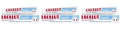 Зубная паста LACALUT basic 75мл 3шт