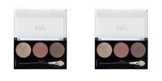 Тени Kiki Shadow Trio Collection Color 103, бежево-коричневый, ирис, оливковый, 2шт