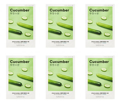 Маска для лица MISSHA airy fit sheet mask cucumber 19г 6шт