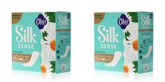 Прокладки Ola Ежедневные Silk Sense Daily deo Ромашка 60шт 2уп