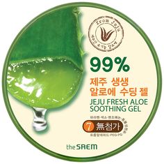 Гель для тела The Saem Jeju Fresh Aloe универсальный, увлажняющий, 99% алоэ, 300 мл