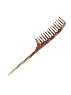 Расческа-гребень Irisk professional с пластиковым хвостиком B3-B12 Bamboo