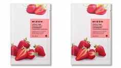 Маска тканевая для лица Mizon Joyful Time Essence mask pack STRAWBERRY 23 мл 2 шт