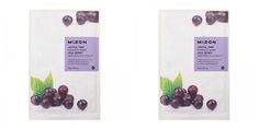 Маска тканевая для лица Mizon Joyful Time Essence mask pack ACAI BERRY 23 мл 2 шт