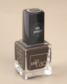 Ультрастойкий лак E.Mi Gel Effect Венге №014, 9 мл EMI