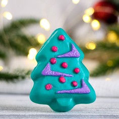 Фигурное мыло Елка с шарами 54гр No Brand