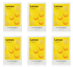 Маска для лица Мissha Airy Fit Sheet Mask Lemon 19 г 6 шт Missha