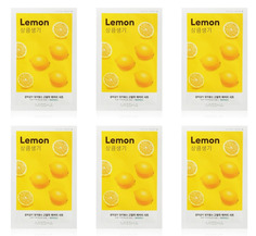 Маска для лица Мissha Airy Fit Sheet Mask Lemon 19 г 6 шт Missha