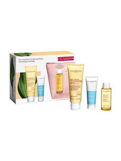 Набор средств для очищения кожи лица Clarins Cleansing Essentials Set