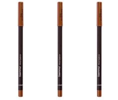 Карандаш для глаз и бровей THE SAEM saemmul wood eyebrow 01 brown 3шт