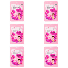 Маска тканевая для лица Mijin Care Daily Dewy Placenta 25 гр 6 уп