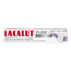 Зубная паста Lacalut Pure White с экстрактом папайи 75 мл