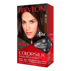 Краска для волос Revlon Colorsilk тон 20 Brown Black 130 мл