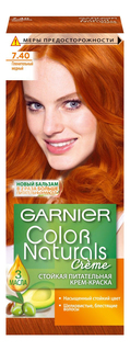 Краска для волос Garnier Color Naturals "Пленительный медный" C4556225, тон 7.40