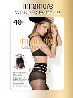 Колготки женские Innamore Wonder Body 40 черные 5 (XL)