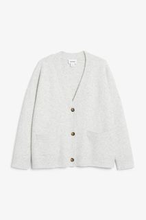 Кардиган женский Monki 1085699004 белый 2XL (доставка из-за рубежа)