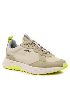 Кроссовки женские HUGO BOSS 50493152 бежевые 37 EU