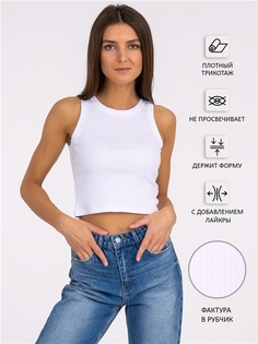 Топ женский Апрель 1ЖНС4099023 белый 92/164 RU