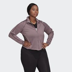 Толстовка Adidas для женщин, на молнии, FP8084, Legprp, XL