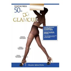 Колготки женские Glamour Positive Press 50 черные 5