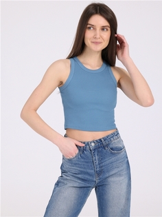 Топ женский Апрель 1ЖНС4099023 голубой 84/164