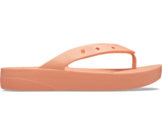 Вьетнамки женские Crocs CRW_207714 оранжевые 39-40 EU (доставка из-за рубежа)