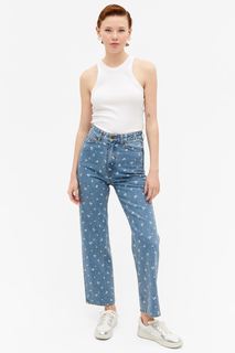 Джинсы женские Monki 1137798001 синие 28 (доставка из-за рубежа)
