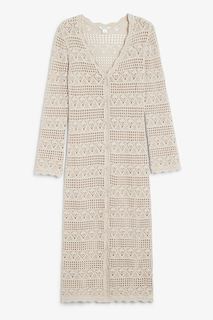 Платье женское Monki 1135697003 бежевое M (доставка из-за рубежа)