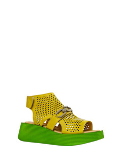 Босоножки женские Milana 2214101 желтые 35 RU