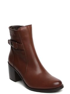 Ботильоны женские Milana 1925051 коричневые 37 RU