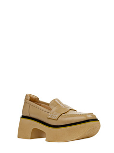 Лоферы женские Milana 2214002 бежевые 37 RU