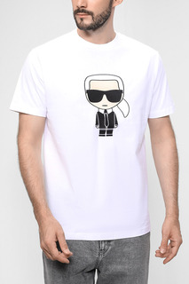 Футболка мужская Karl Lagerfeld 521250_755070 белая 2XL