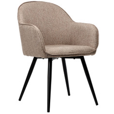 Стул Bradex Frida, латте/черный