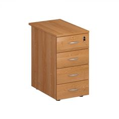 Тумба приставная формула ЮНИТЕКС фр 214 ое, 4-ящ. с центр.замком, ольха европейская