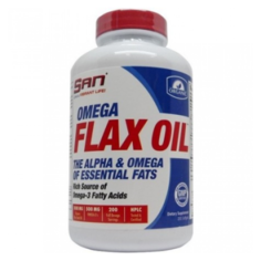 Омега 3 SAN Omega Flax Oil, 200 капсул