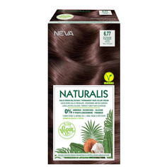Крем-краска для волос Naturalis Vegan Стойкая 6.77 Горячий шоколад